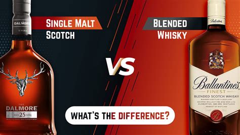 why single malt is better than blended|single malt whisky vs blended scotch.